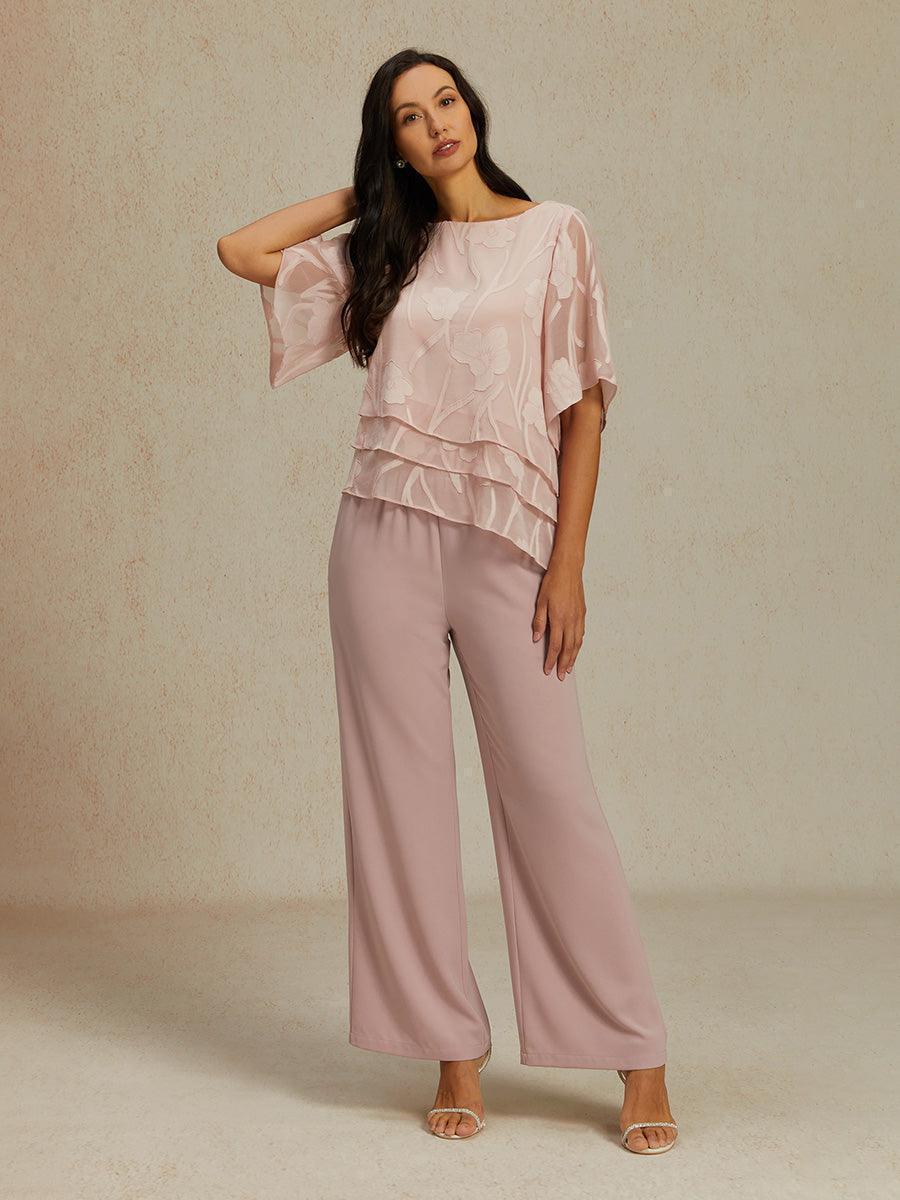 Blusa Stratificata in Chiffon Floreale