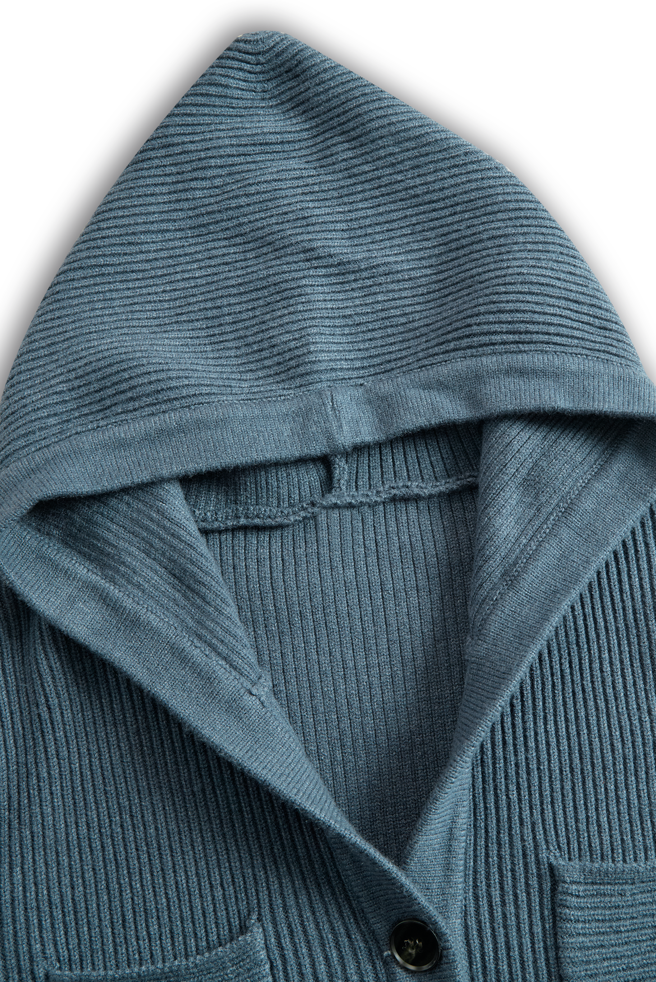 Abito Maxi In Maglia Con Cappuccio Slim Fit Donna MDA1451H6Y