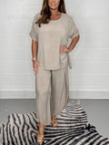 Set fluttuante a 2 pezzi con pantaloni a maniche lunghe