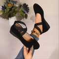 Calerinne | Scarpe Ballerina con Tacco Chiuso