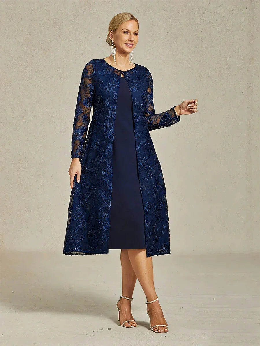 Vestito Giacca Vintage con Paillettes Ricamate