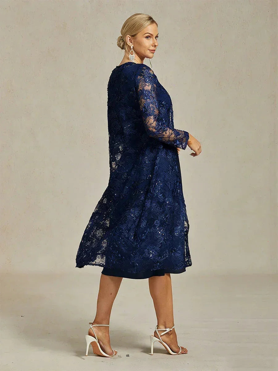 Vestito Giacca Vintage con Paillettes Ricamate