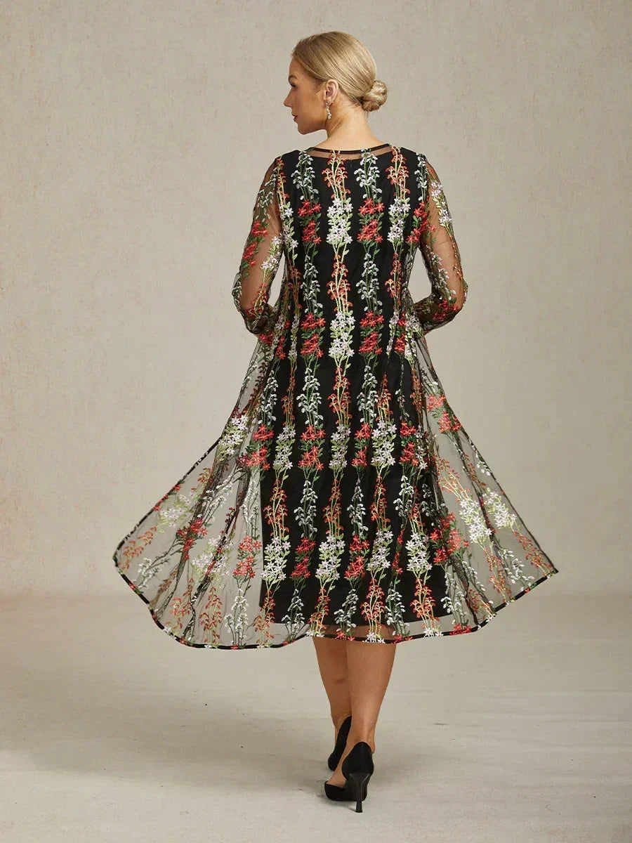 Vestito Giacca Vintage con Paillettes Ricamate