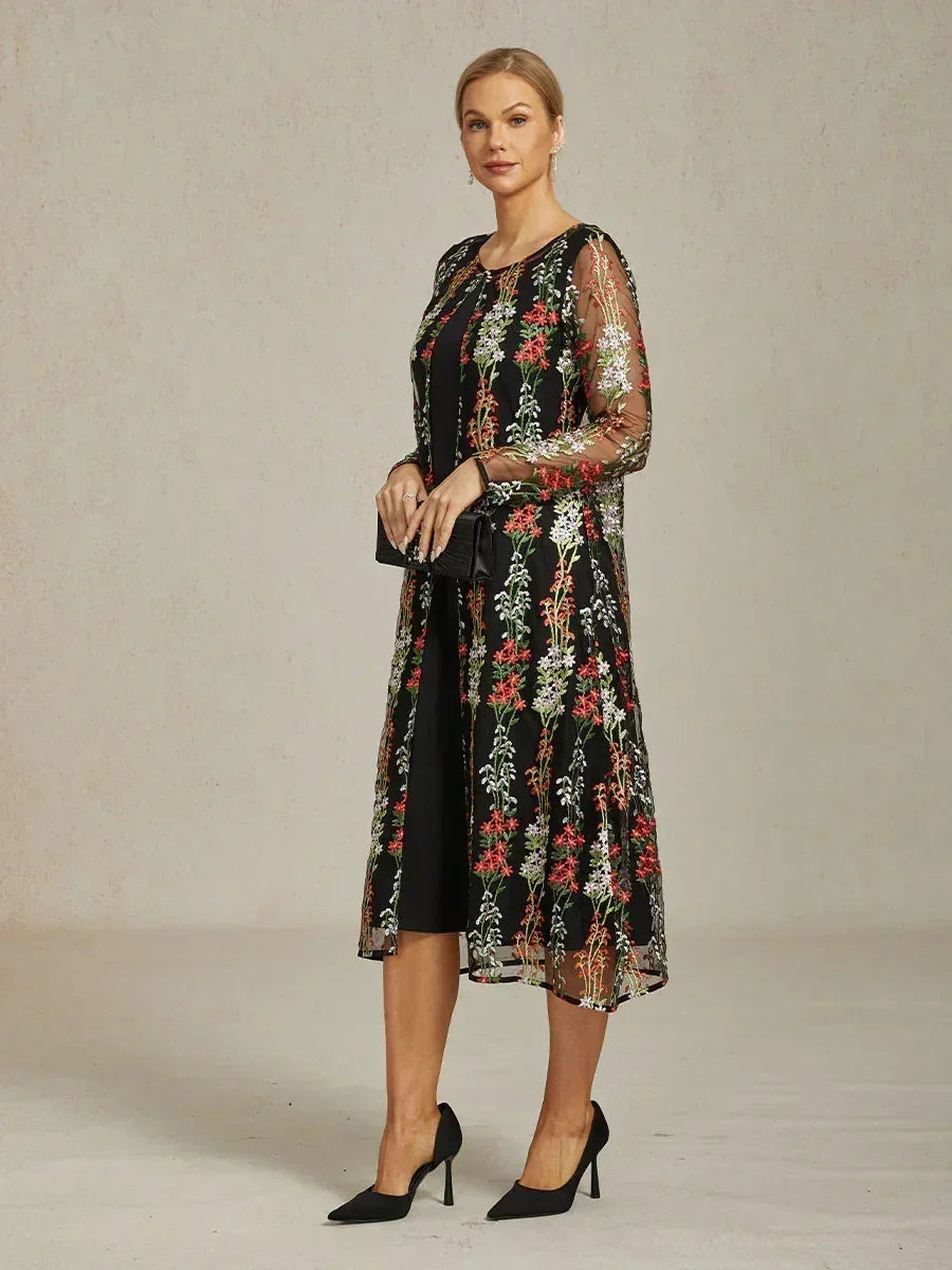 Vestito Giacca Vintage con Paillettes Ricamate