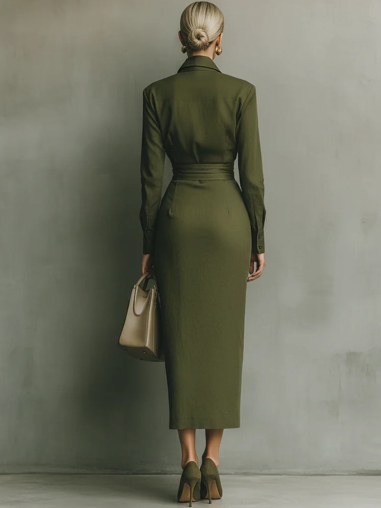 Caterina | Abito Maxi Elegante Fitted