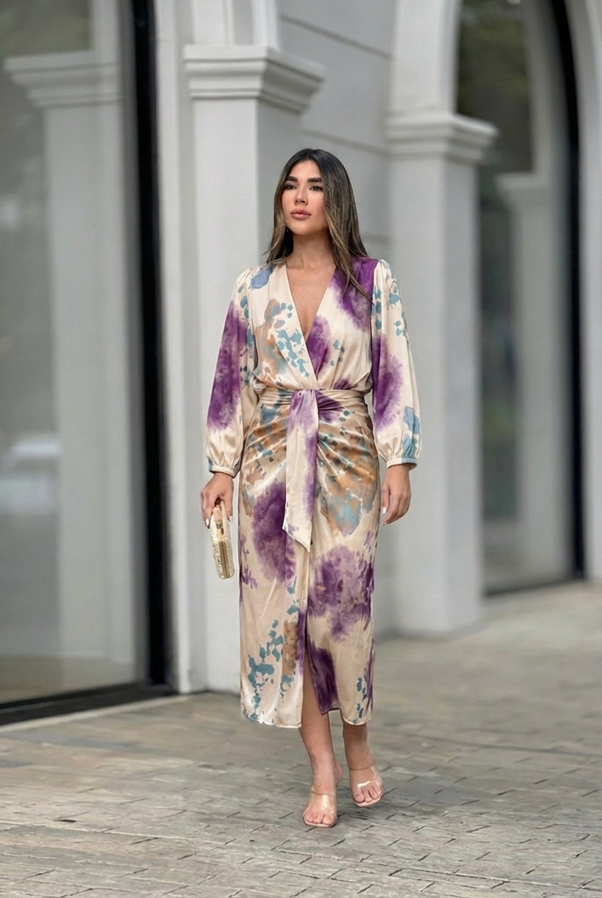 Valeria | Vestito Elegante con Scollo a V