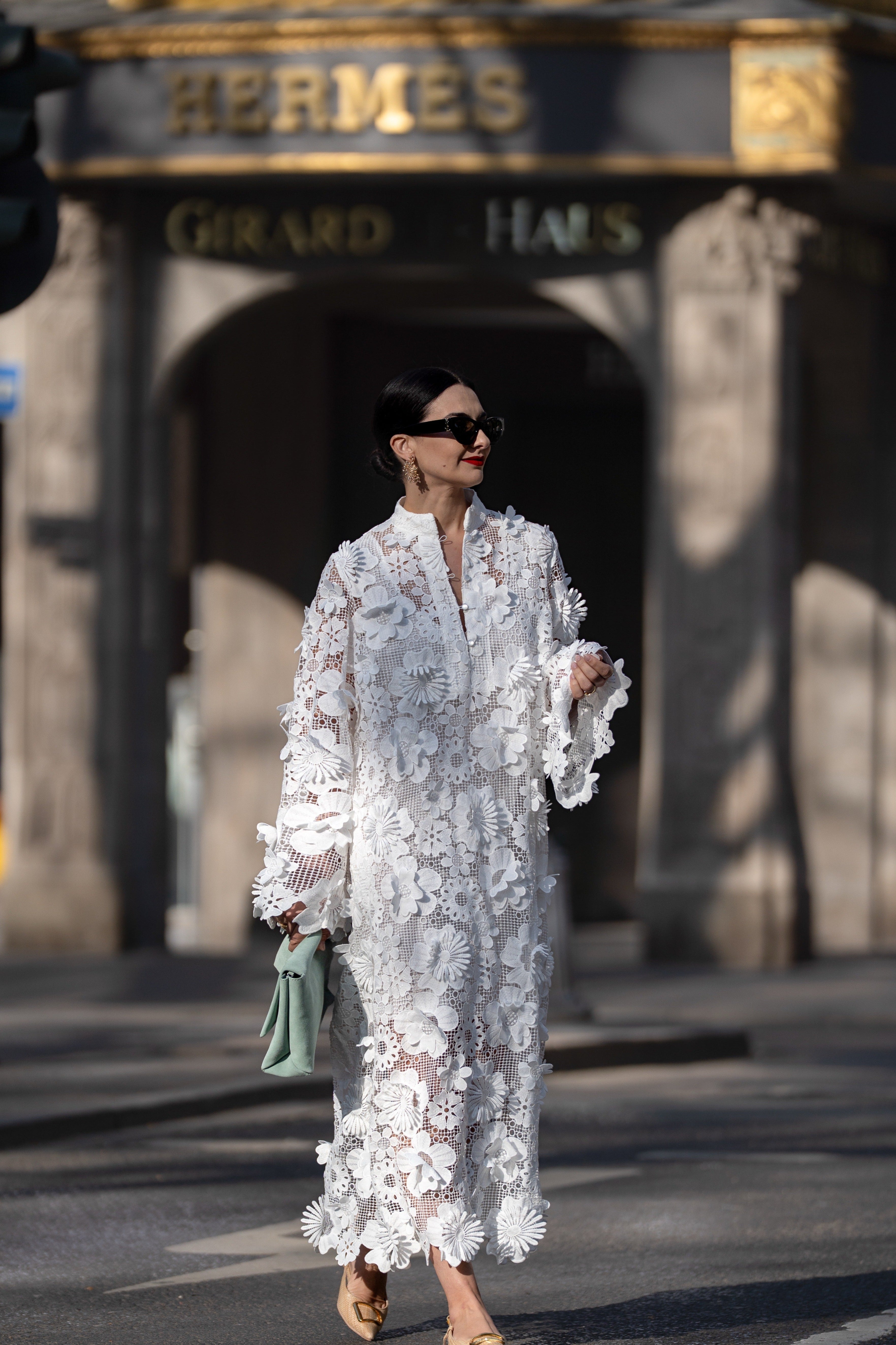 Vestito Estelle in Pizzo Bianco