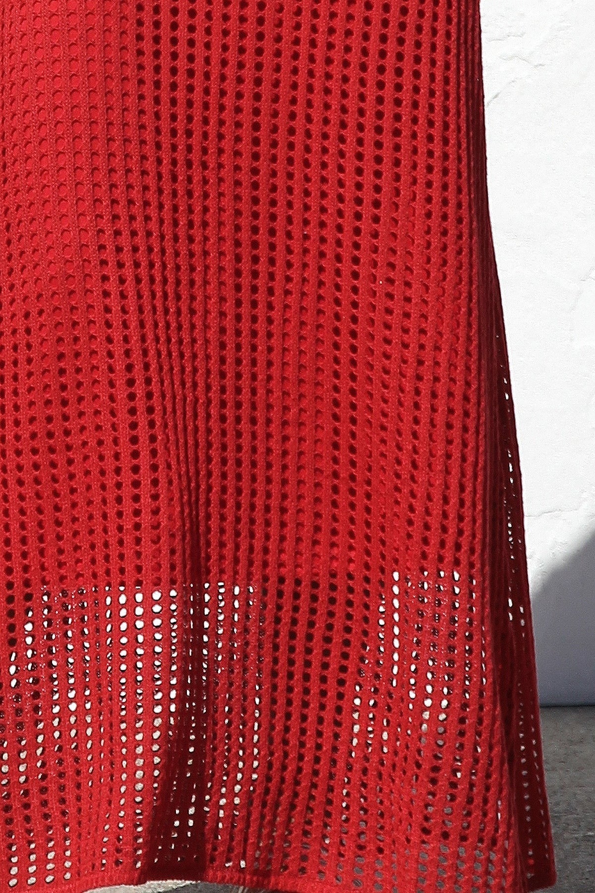 ESSENZIALE - Vestito Maxi all'Uncinetto Airlie - Naturale