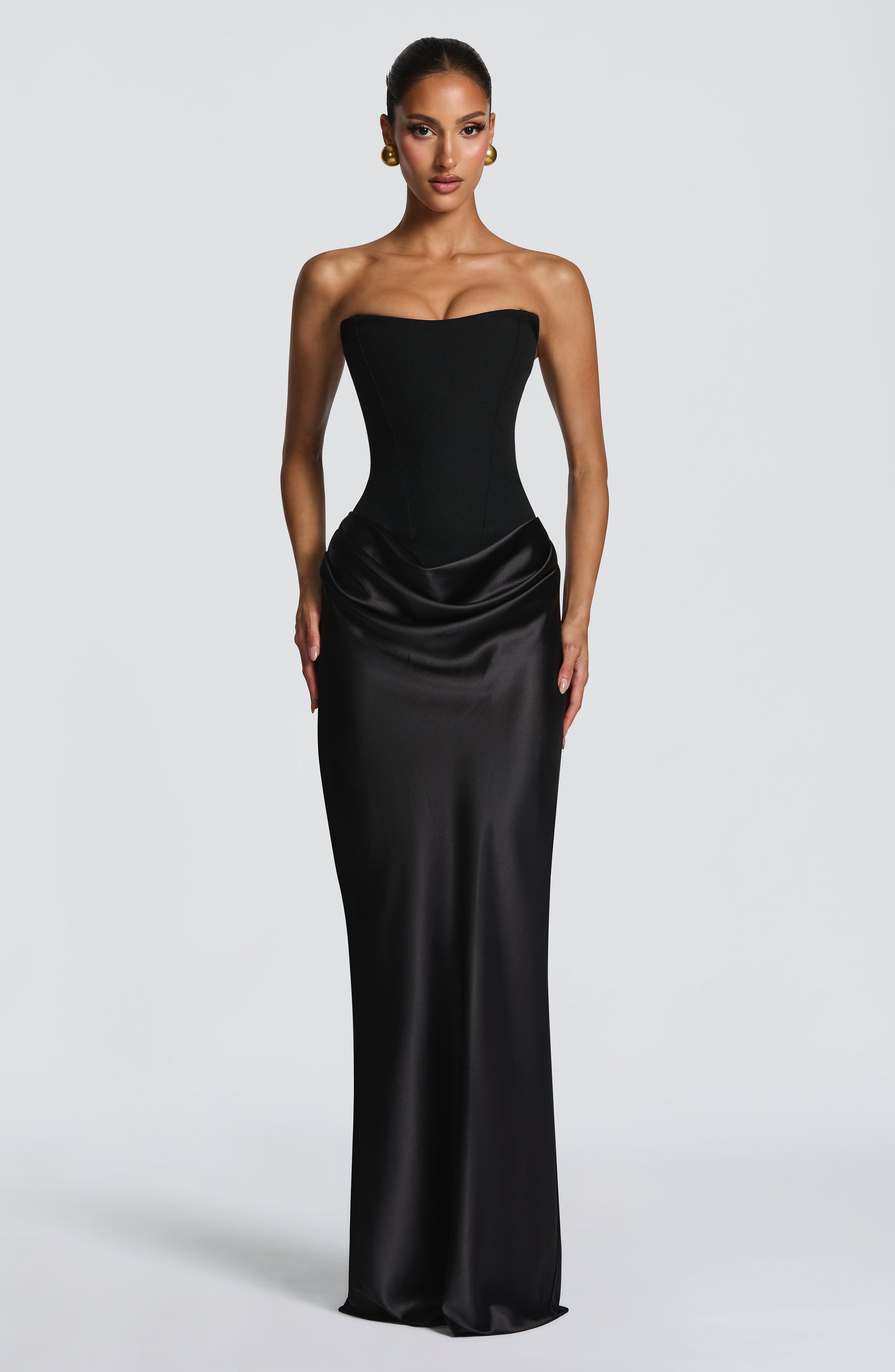 Abito Maxi Maggie - Nero