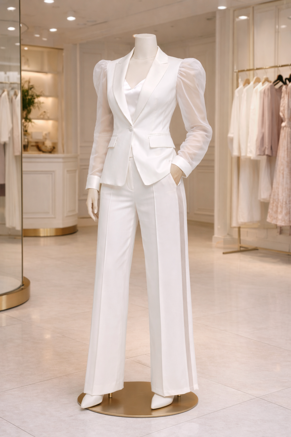 Collezione Waller - 3 pezzi (giacca, pantaloni, top)